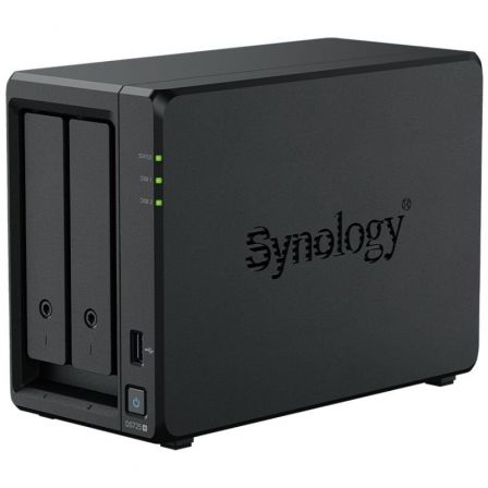 Synology DiskStation DS725+ NAS 2 Bahías 3.5"-2.5" con 32GB DDR4, Puerto 2.5GbE, Expansible hasta 7 Bahías - Torre - DS725+/32G Synology DiskStation DS725+ NAS 2 Bahías 3.5"-2.5" con 32GB DDR4, Puerto 2.5GbE, Expansible hasta 7 Bahías - Torre - DS725+/32G